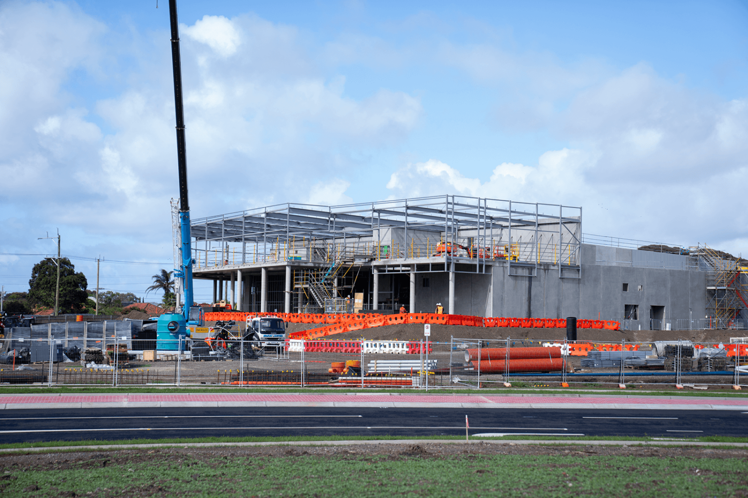 Electrical Trades Union of Victoria Jobsite Electrical Trades Union of Victoria Jobsite - Data Centre being built outside of Melbourne Victoria