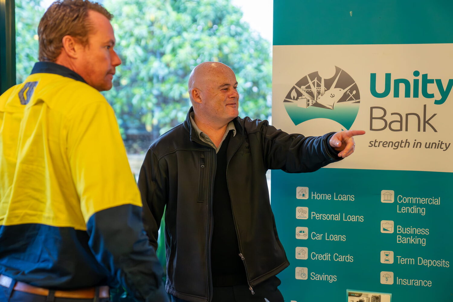 Unity Bank at Electrical Trades Union of Victoria membership meeting