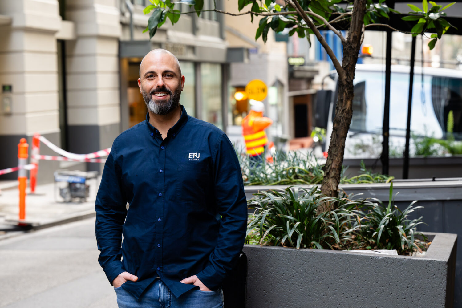 ETU Organiser George Dimopoulos